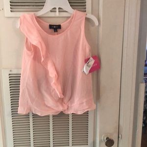 Amy byer pink girls size M (10-12) nwt